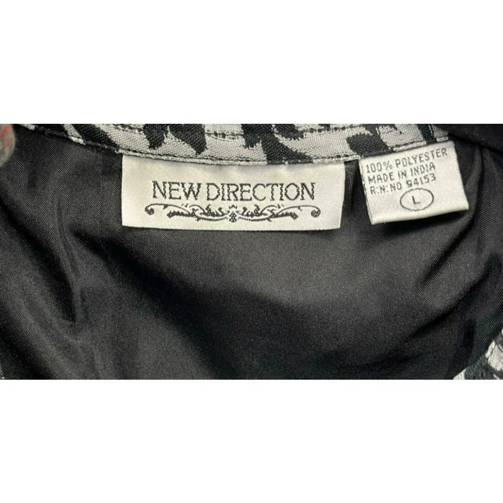 NEW DIRECTION, Women VEST, long sleeve, SIZE L, COLOR BLACK - Picture 6 of 13